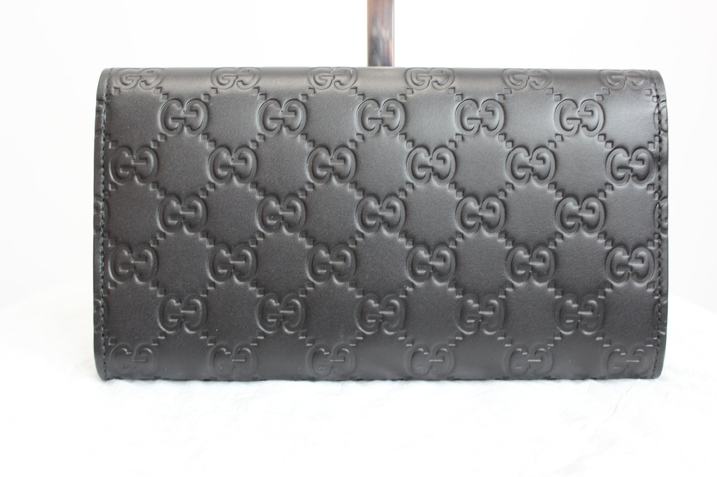 Gucci Signature Guccissima GG Wallet in Black