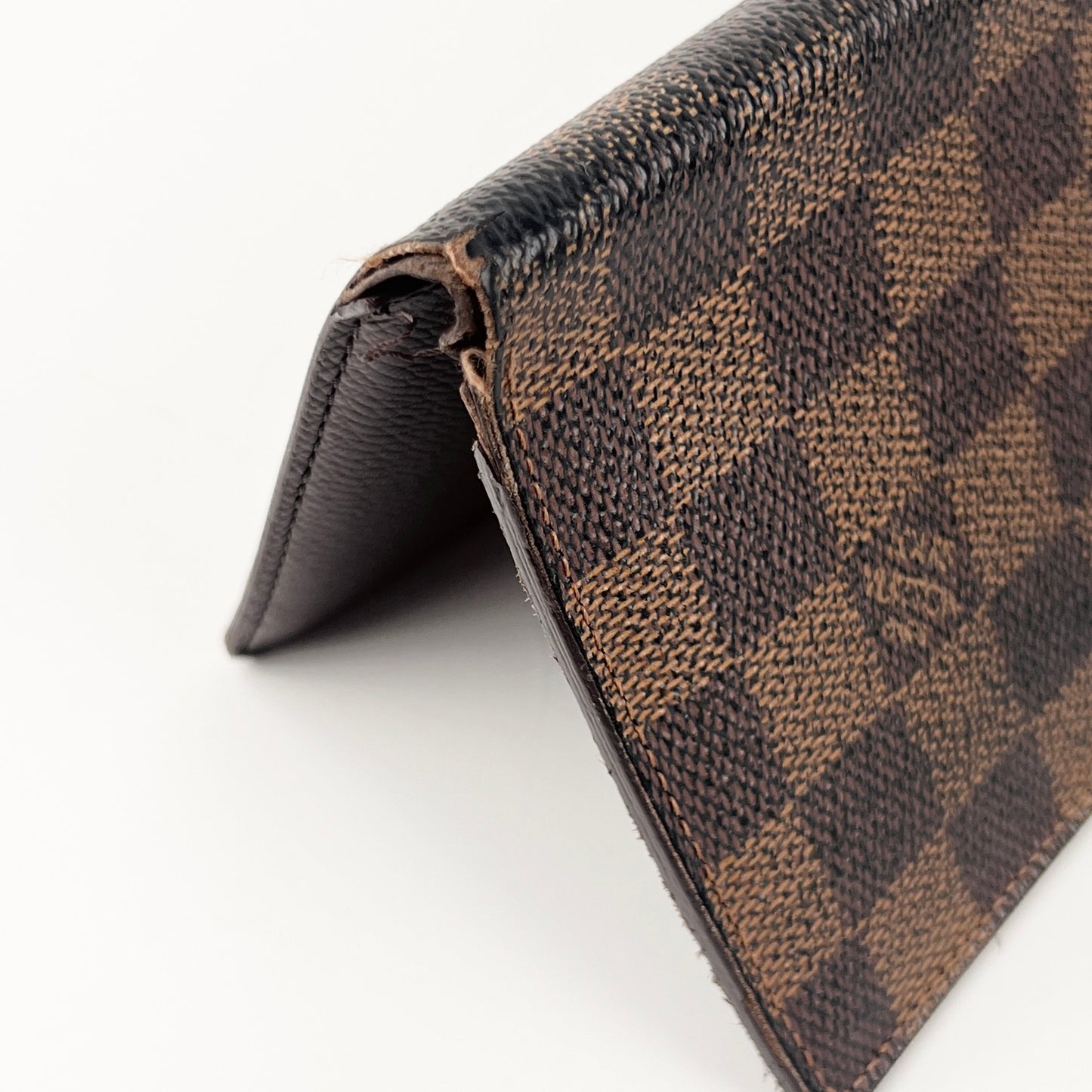 Louis Vuitton Eva Clutch + Wallet Damier Ebene