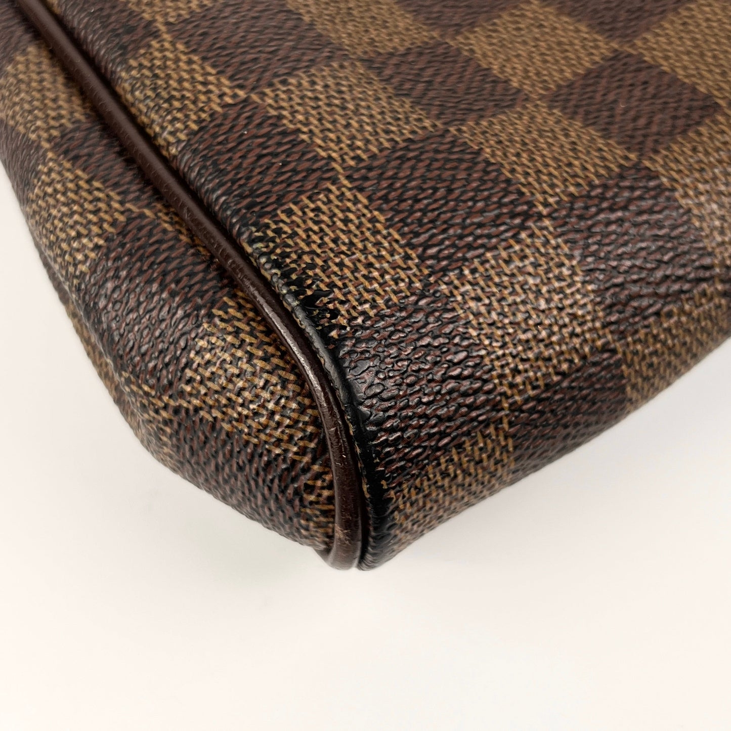 Louis Vuitton Eva Clutch + Wallet Damier Ebene