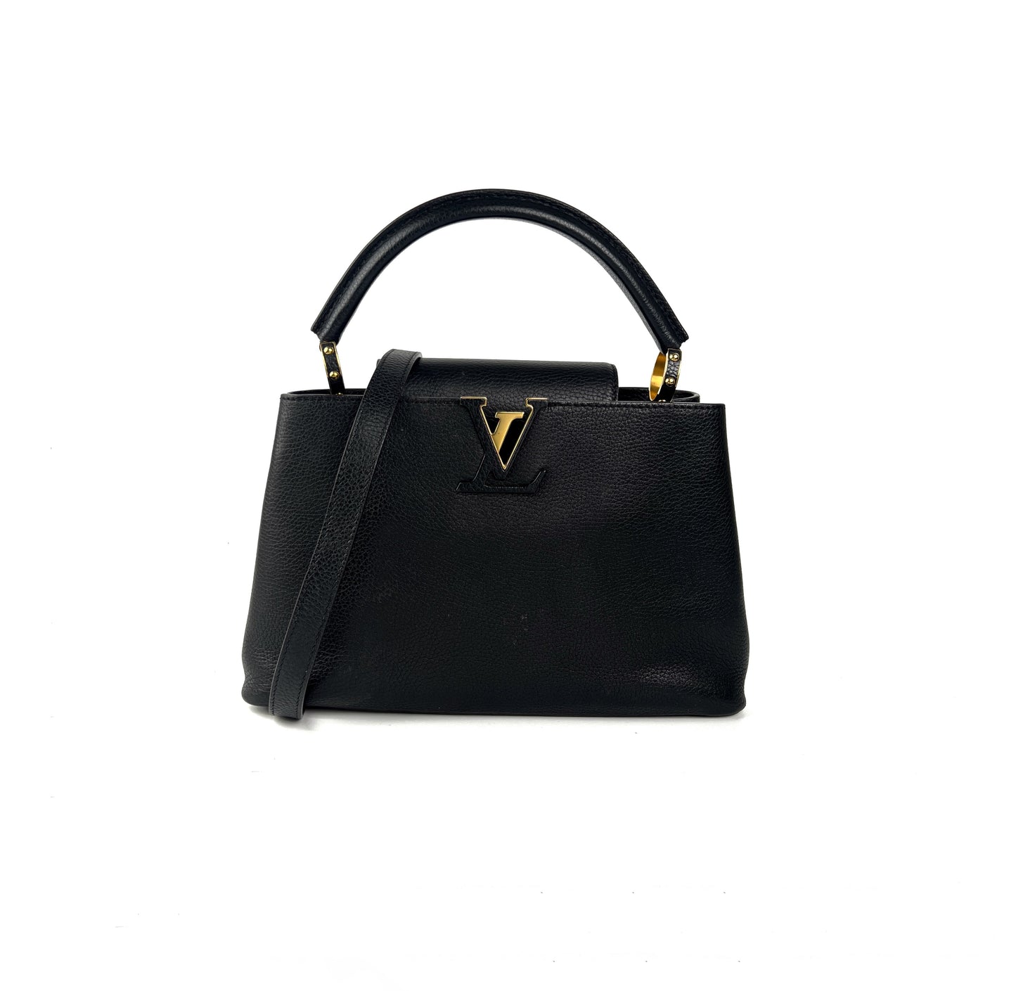 Louis Vuitton Capucine MM Black