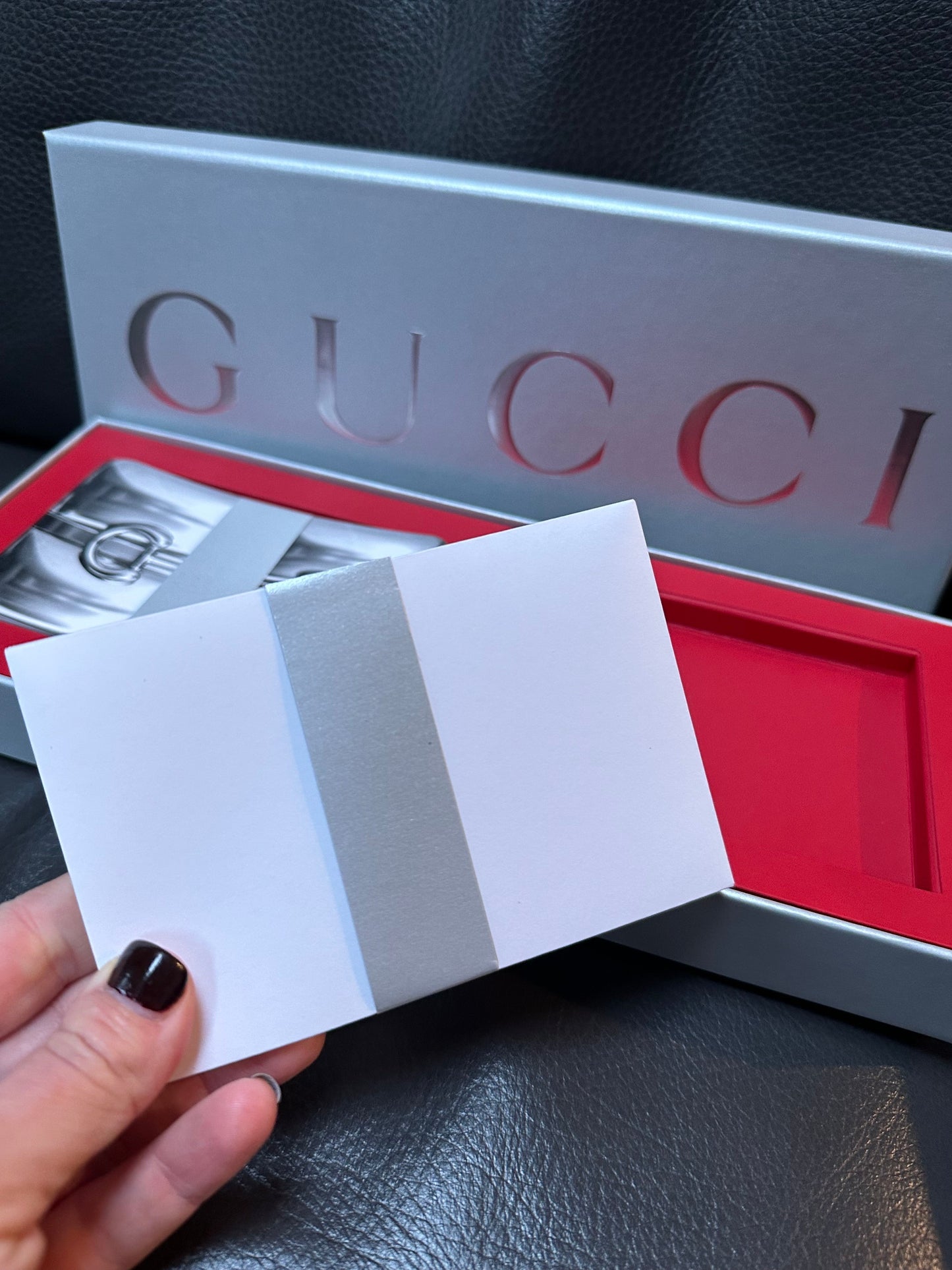 Gucci Special Edition Holiday Stationary Cards Gift 10 Cards/Envelopes