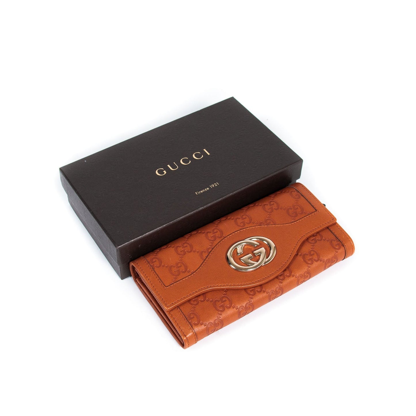 Gucci Guccissima Continental Wallet