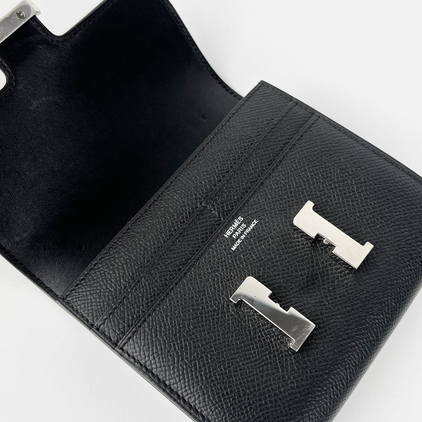 Hermes Constance Wallet Noir - D Stamp
