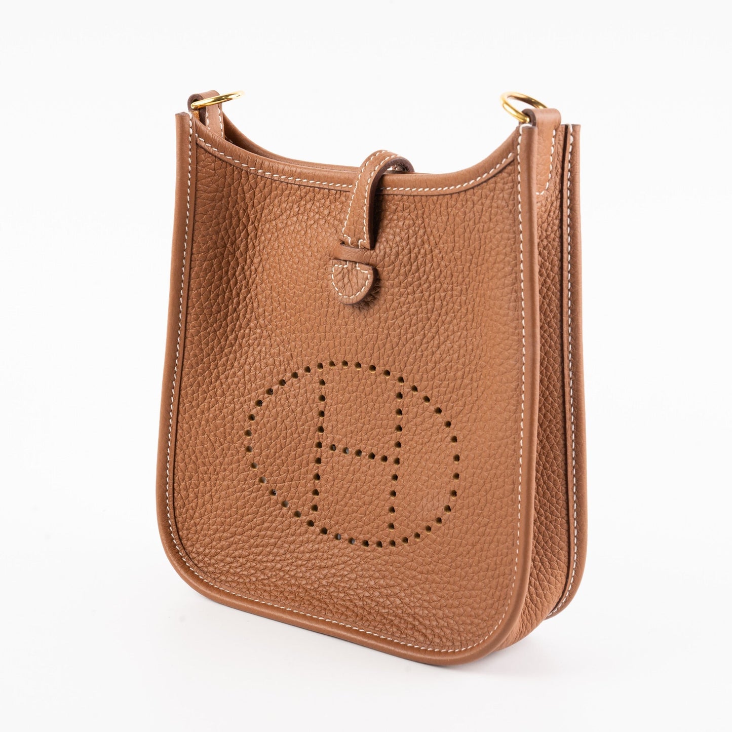 Hermes Mini TPM Evelyn Gold 2023