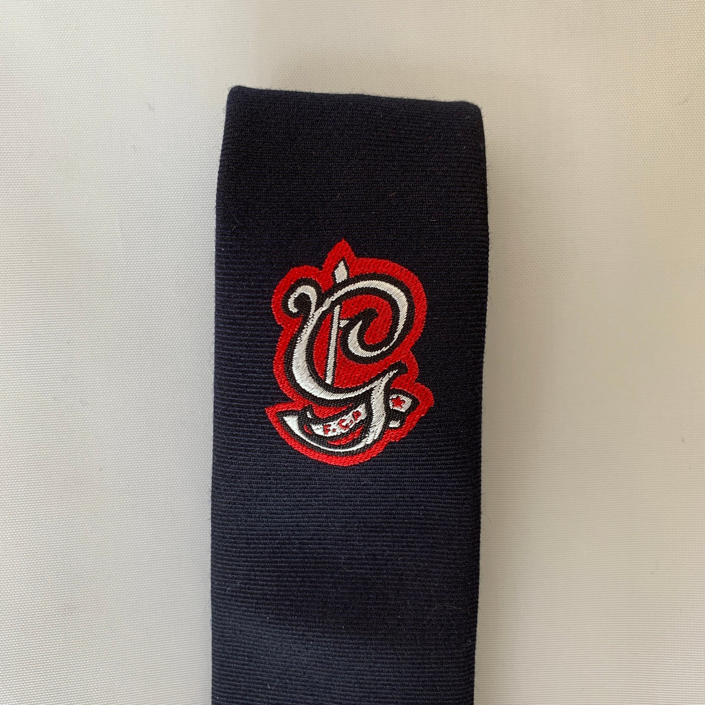 Gucci Lord Embroidered Tie in Black