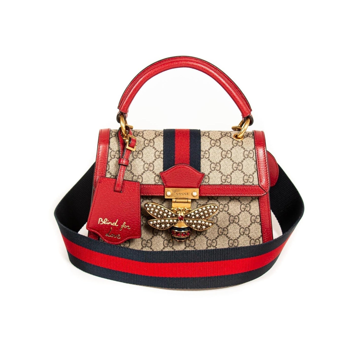 Gucci Small Queen Margaret GG Supreme Bag