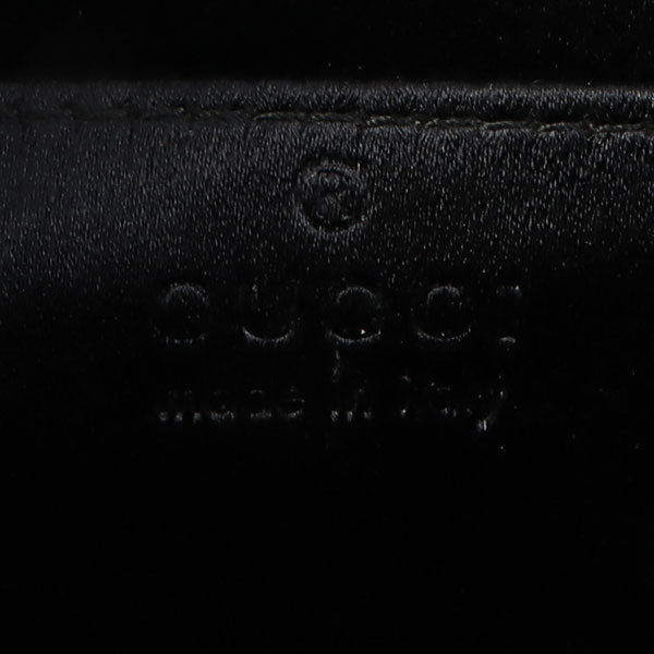 Gucci Satin Jackie Top Handle Bag Black