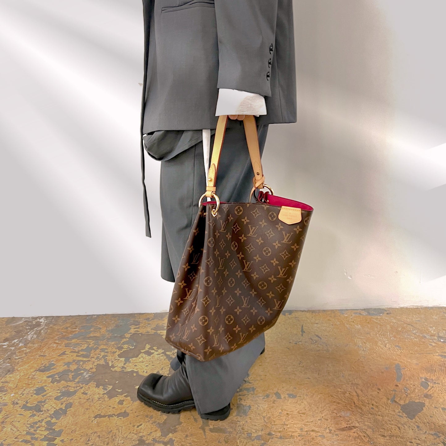 Louis Vuitton Graceful MM Shoulder Bag