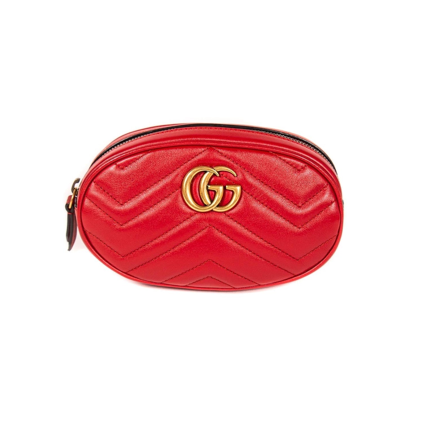 Gucci Marmont Matelassé Leather Belt Bag
