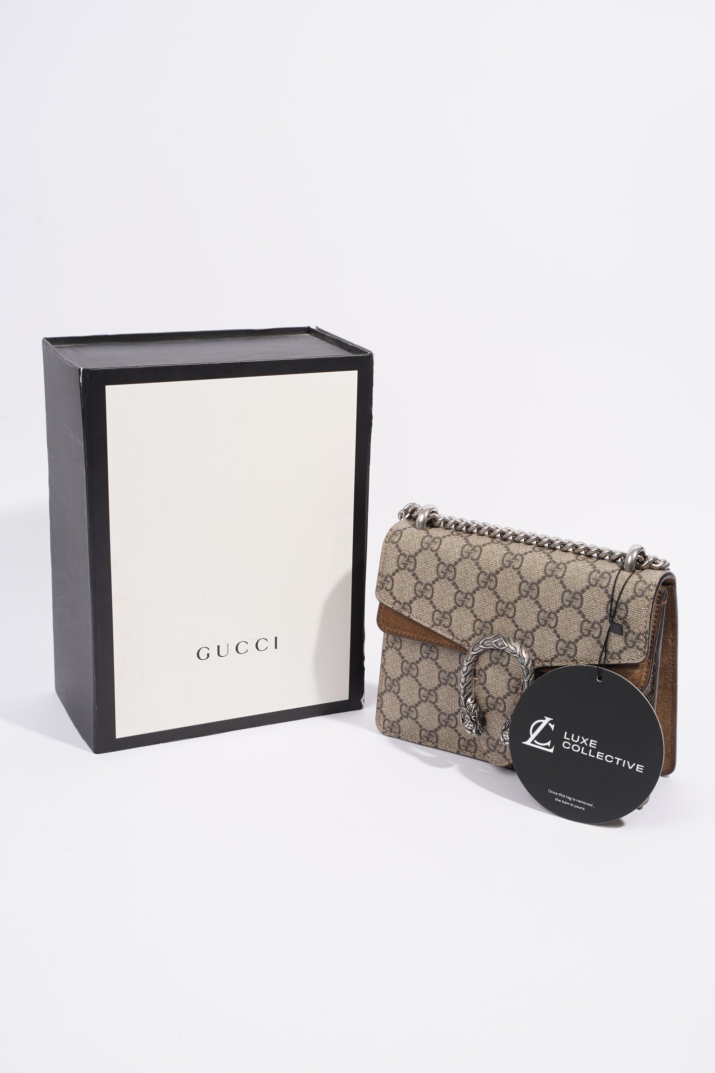 Gucci Dionysus Supreme Coated Canvas Mini