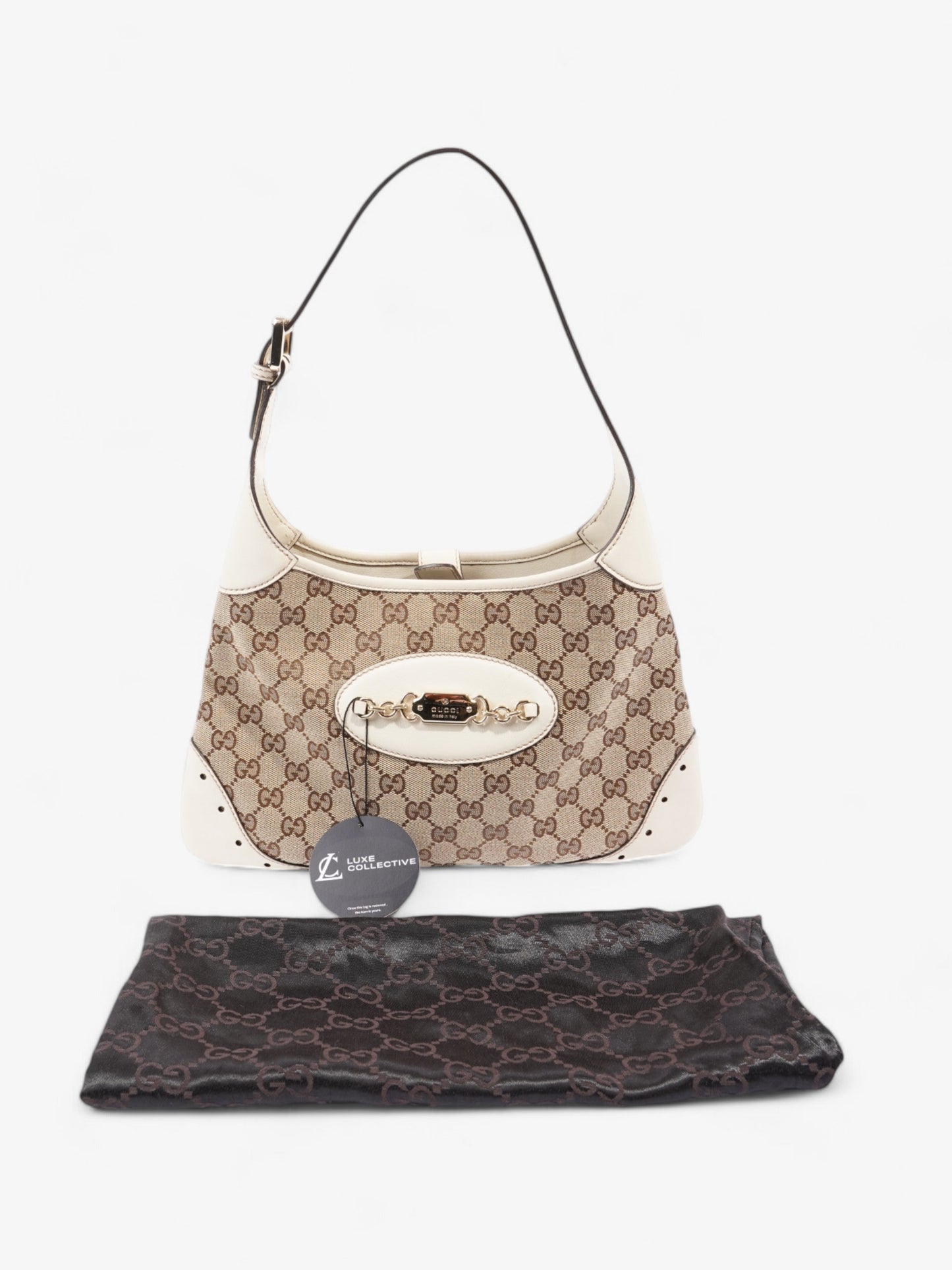 Gucci Shoulder Bag Supreme / Cream Canvas