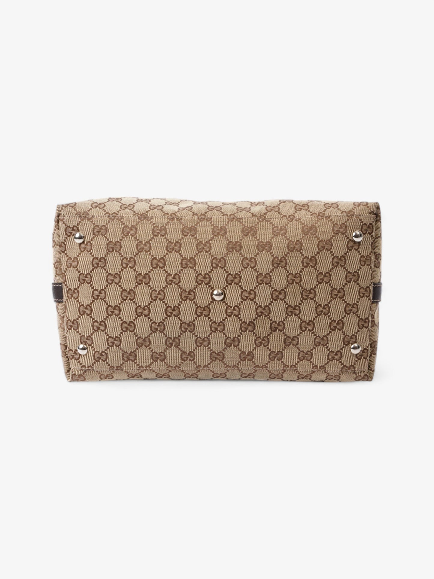 Gucci Match ball Boston Beige And Ebony GG Supreme Canvas