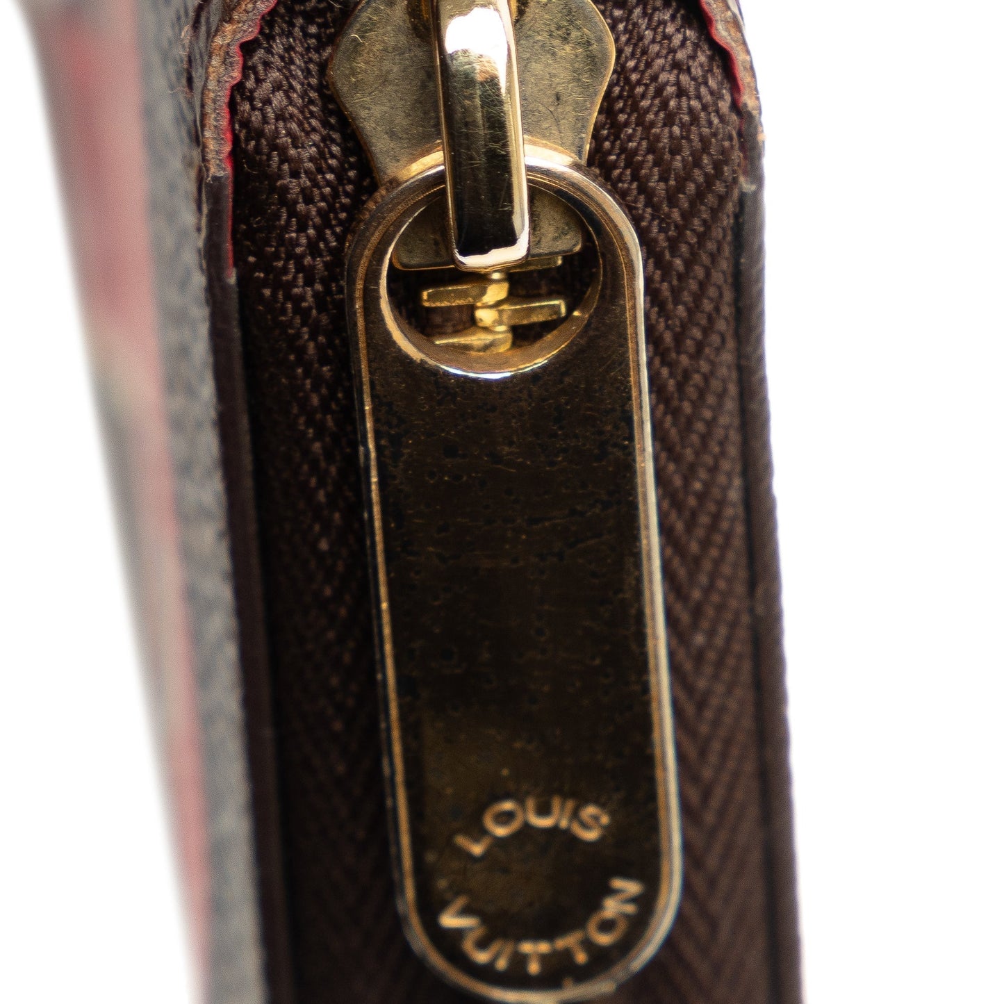 Brown Louis Vuitton Monogram World Tour Zippy Long Wallet