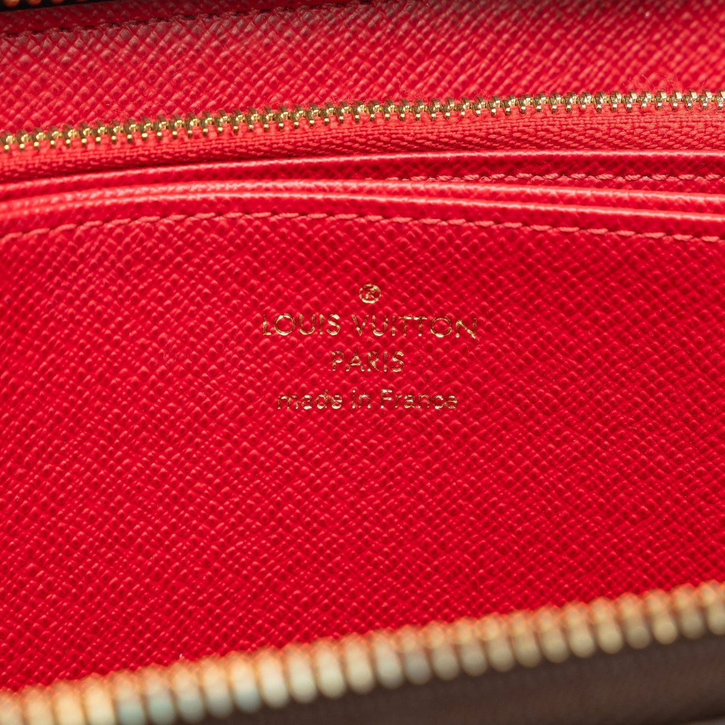 Brown Louis Vuitton Monogram World Tour Zippy Long Wallet