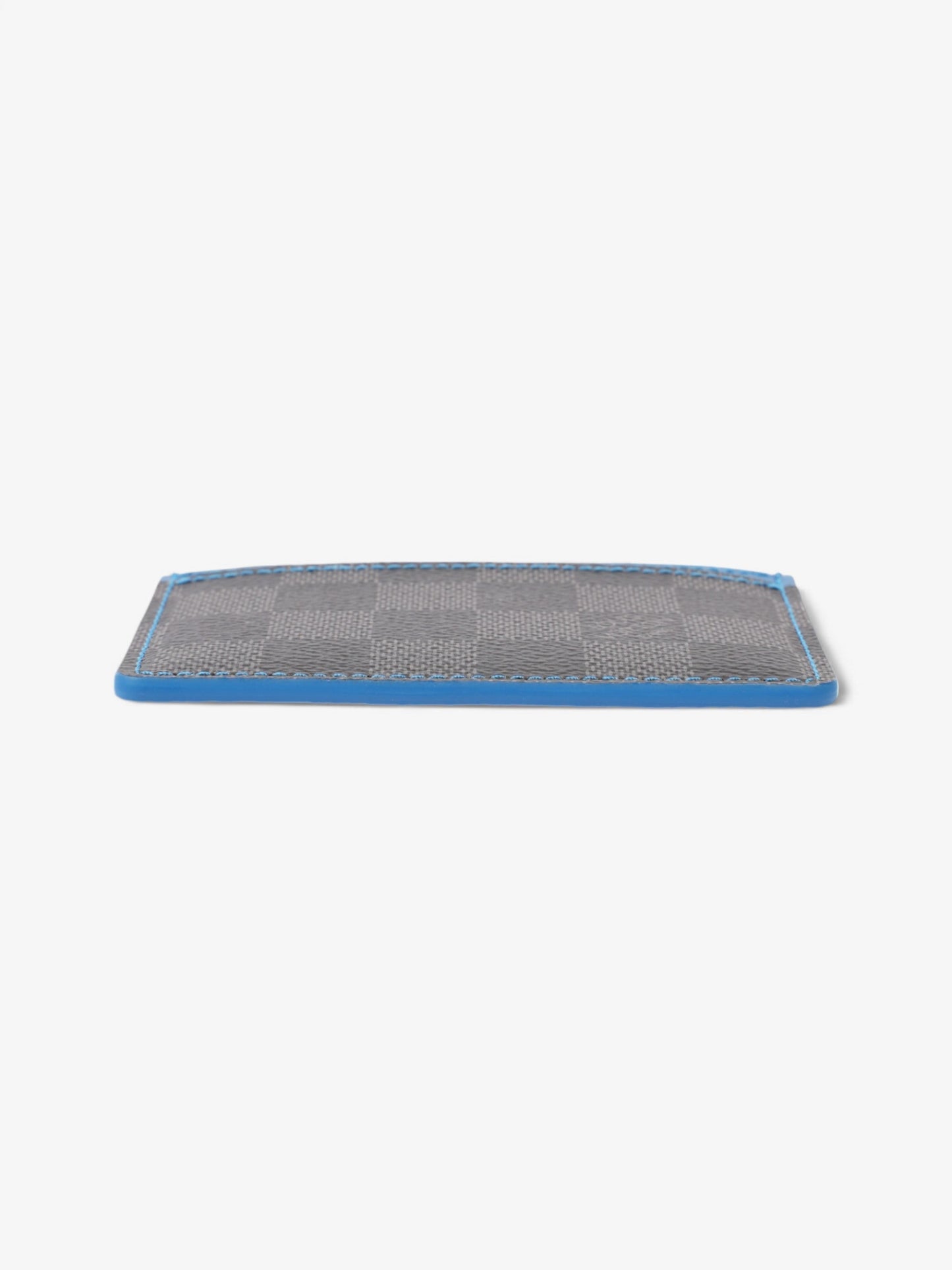 Louis Vuitton Card Holder Damier Graphite / Blue Coated Canvas
