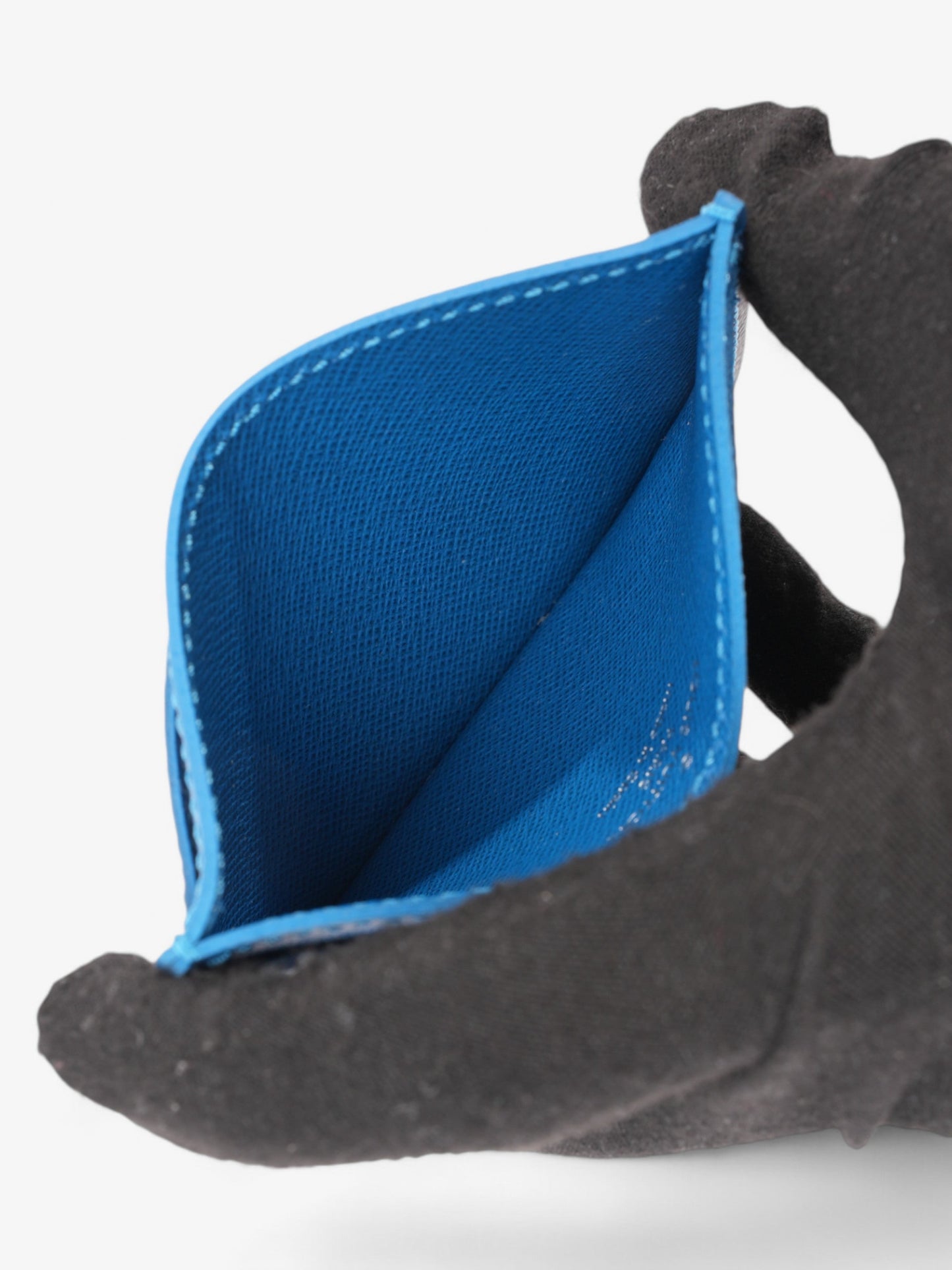 Louis Vuitton Card Holder Damier Graphite / Blue Coated Canvas