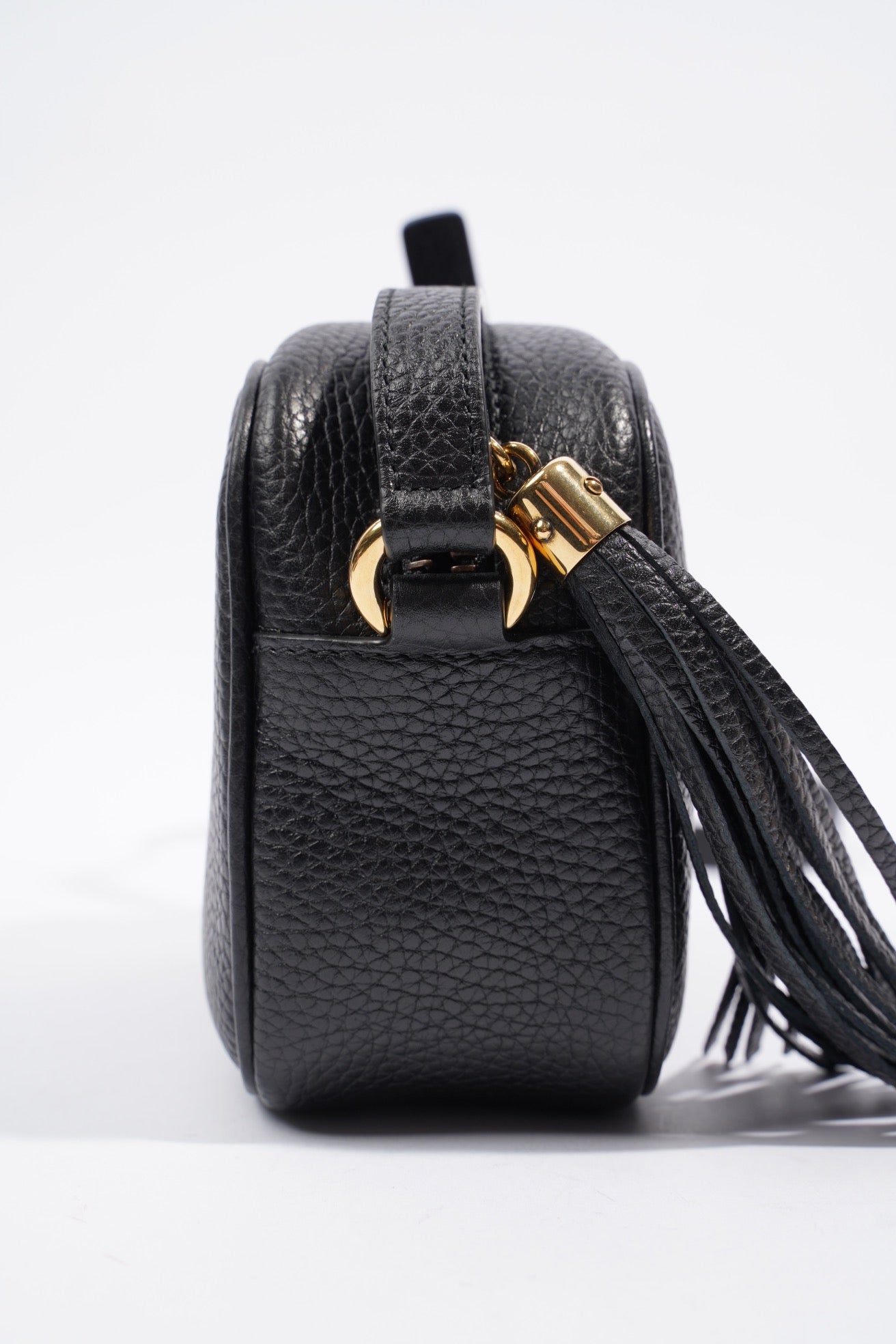 Gucci Soho Disco Black Grained Leather Mini