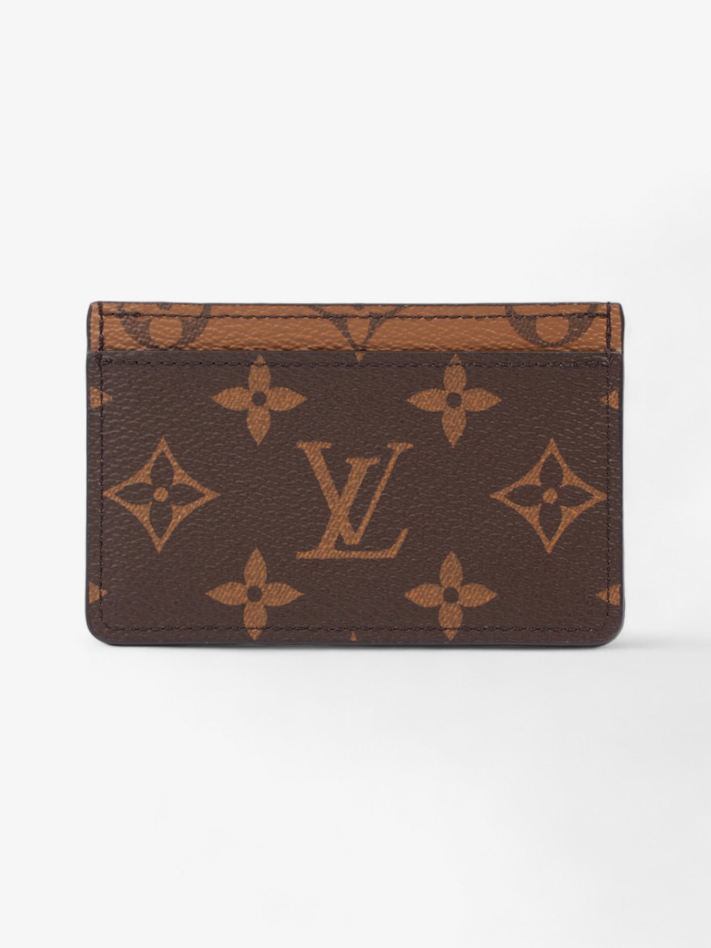 Louis Vuitton Card Holder Reverse Monogram Coated Canvas