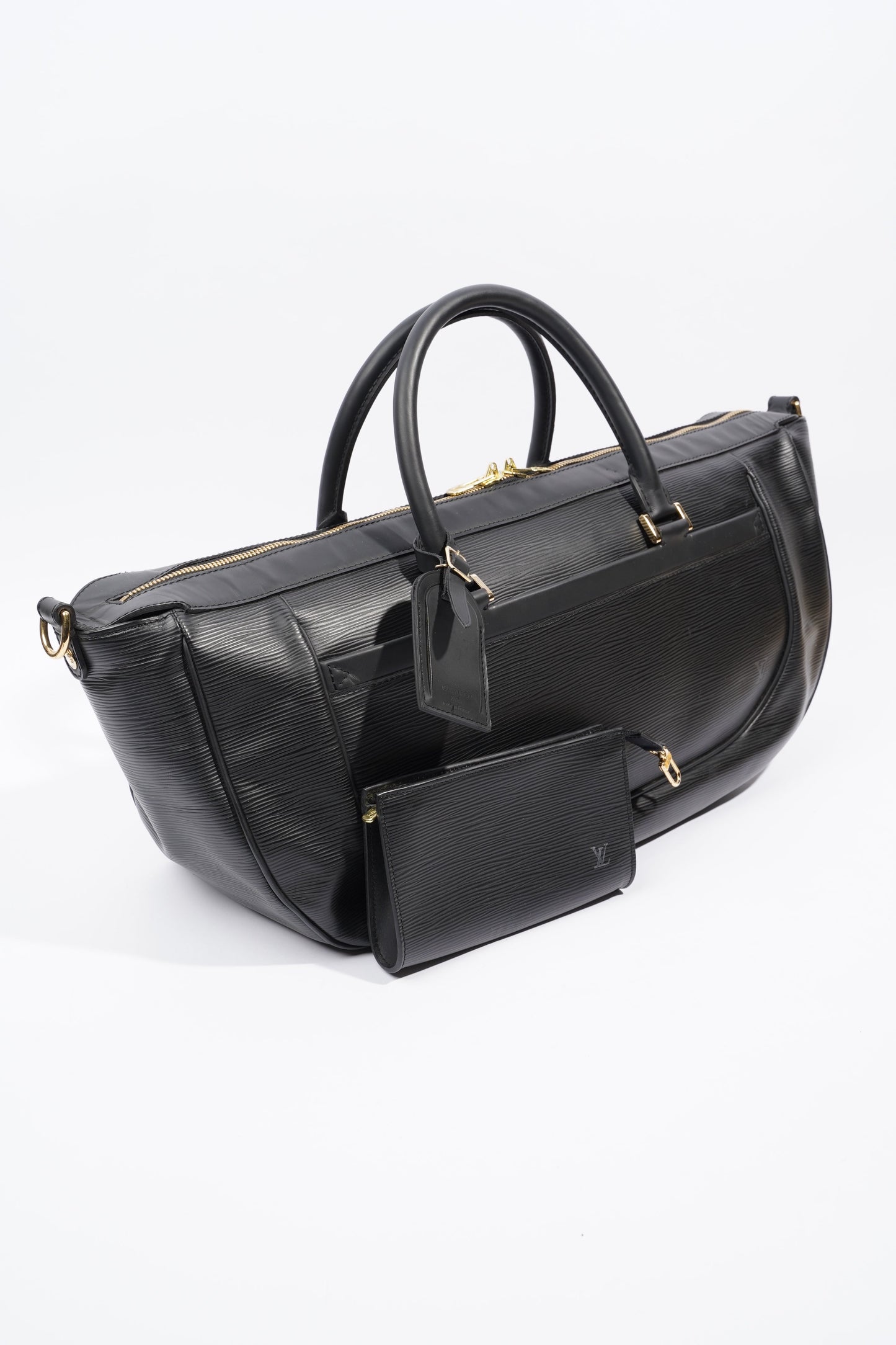 Louis Vuitton Dhanura MM Black Epi Leather