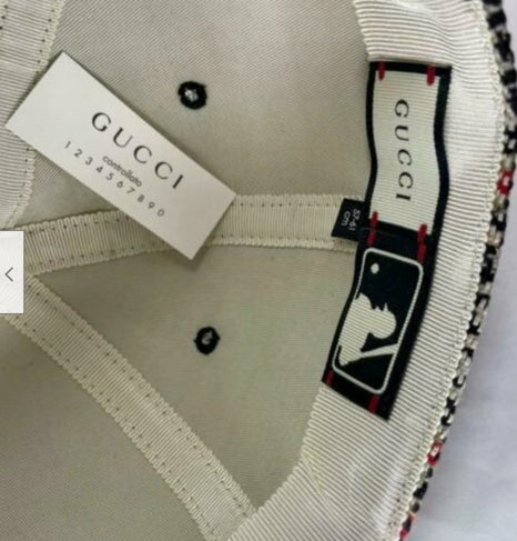 Gucci Tweed Baseball Hat