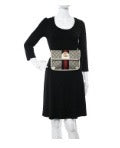 Gucci GG Supreme Monogram Web Small Ophidia Belt Bag