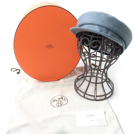 HERMES Casquette - (See photo) gray Women Used