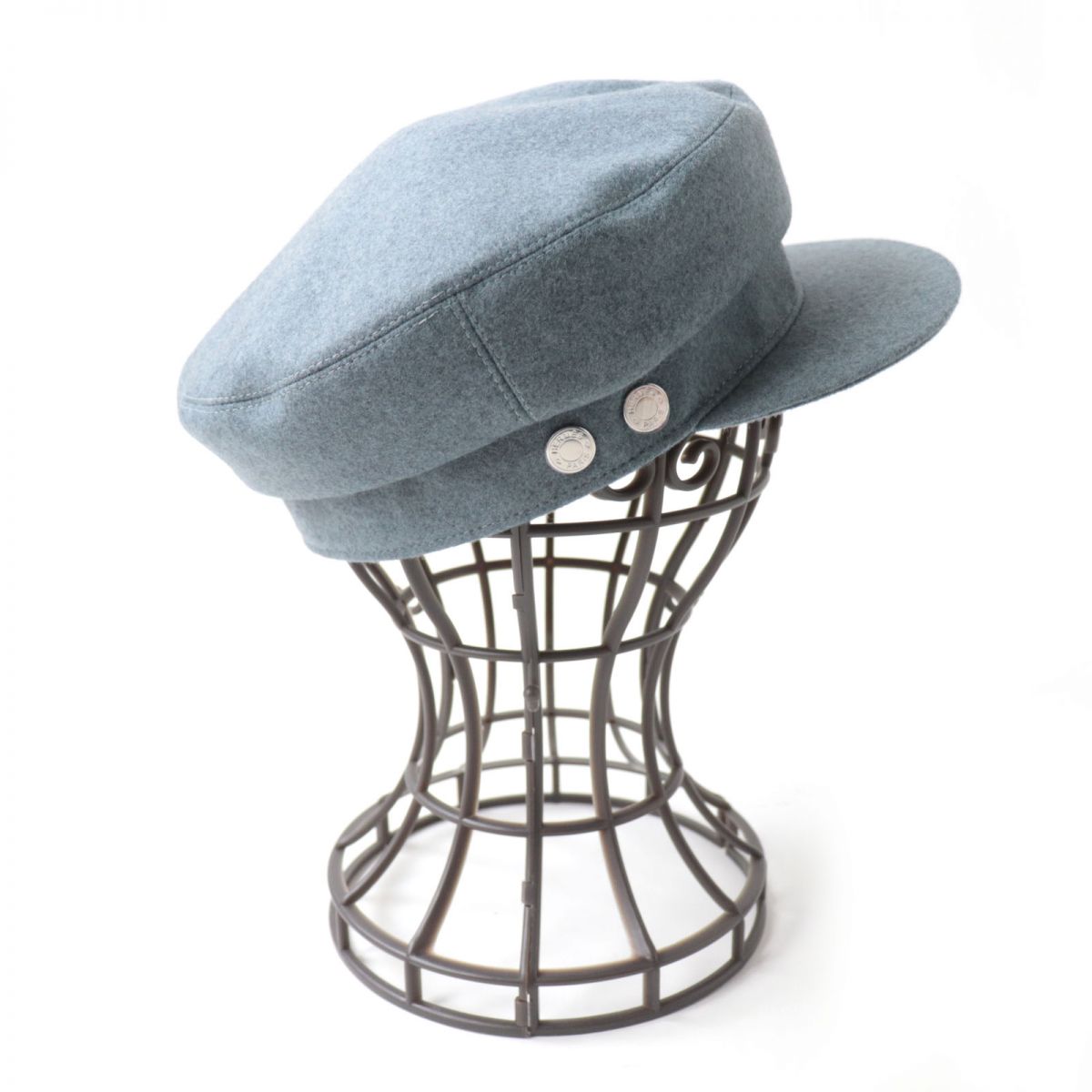 HERMES Casquette - (See photo) gray Women Used