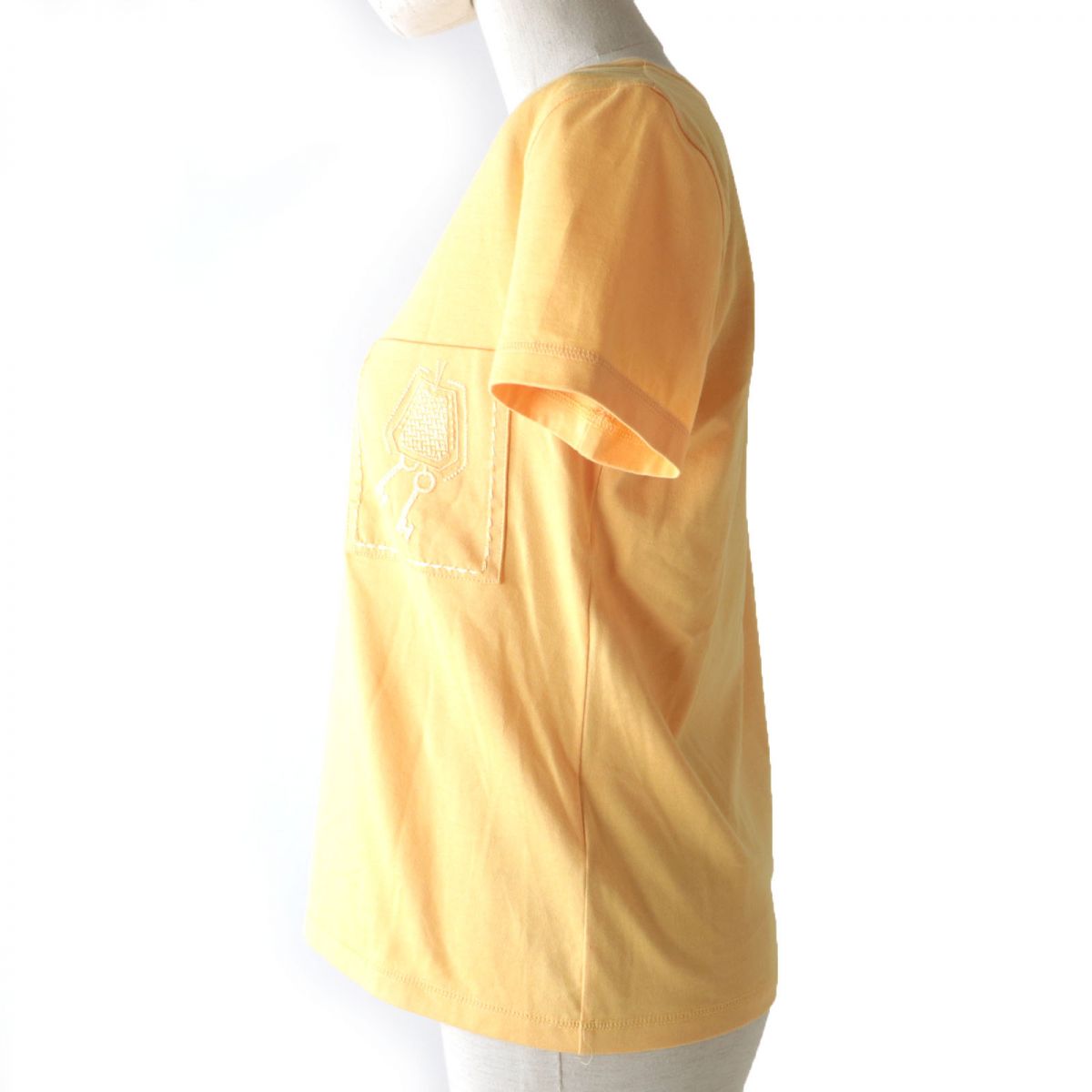 HERMES Cut cotton Orange 34