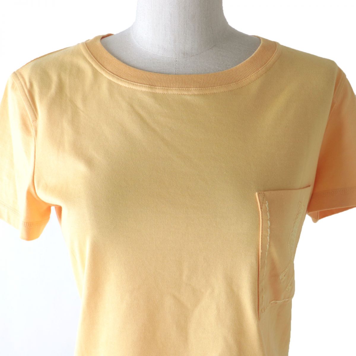HERMES Cut cotton Orange 34