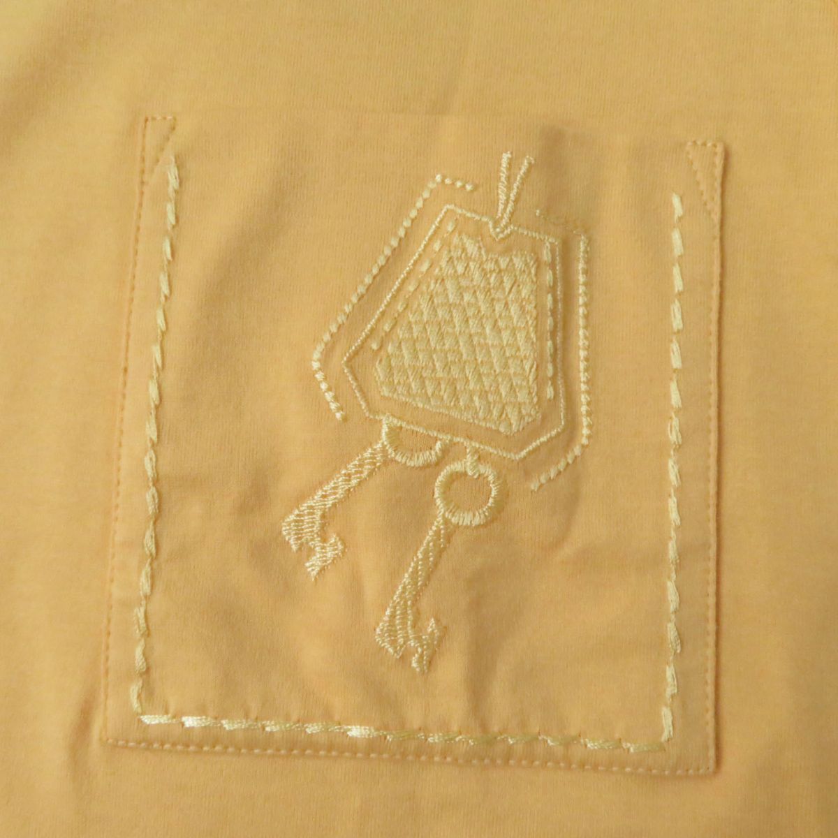 HERMES Cut cotton Orange 34