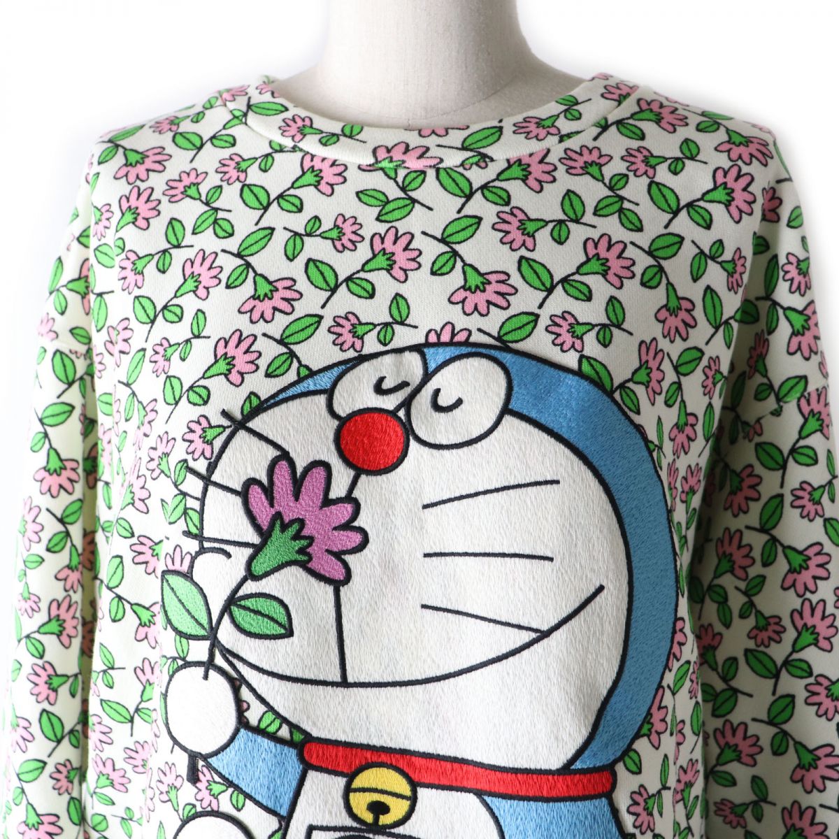 GUCCI sweat Main: 100% cotton, Part: 100% polyester White type Women M Used