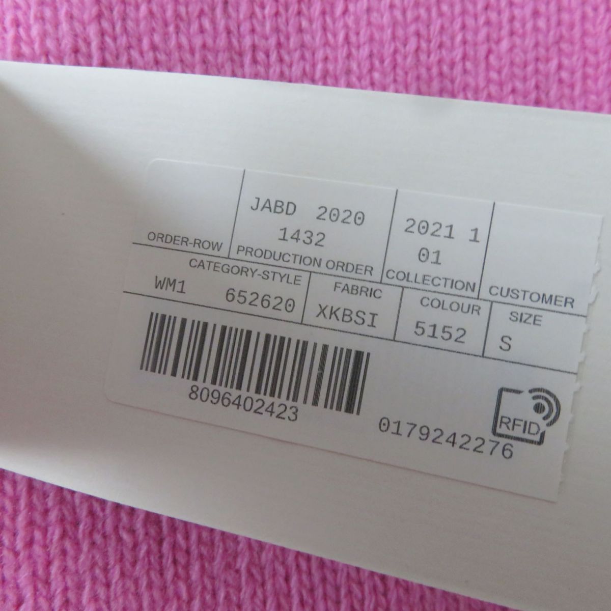 GUCCI knit Outer: 100% wool, part: 37% cotton, part: 37% rayon, part: 26% polyester pink Women S Used