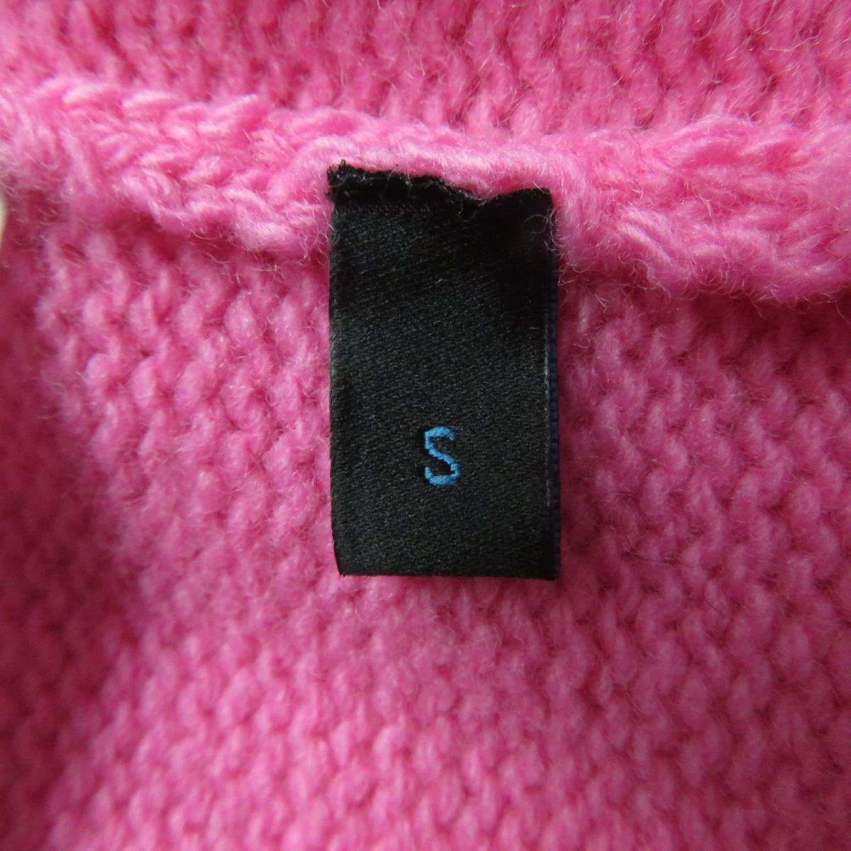GUCCI knit Outer: 100% wool, part: 37% cotton, part: 37% rayon, part: 26% polyester pink Women S Used