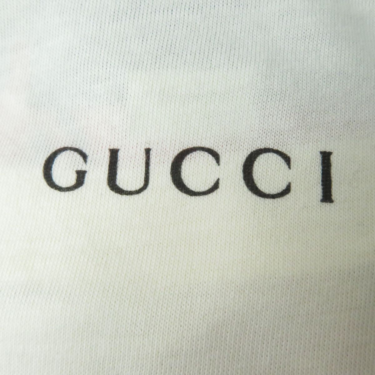 GUCCI tops 492347 cotton Ivoryx multicolor M