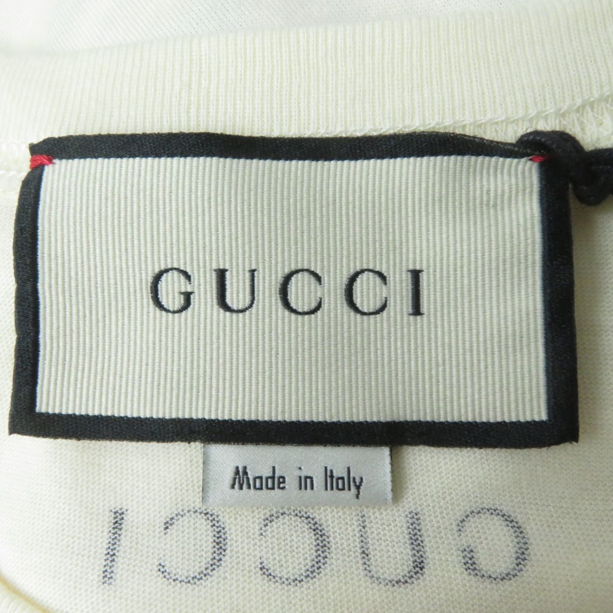 GUCCI tops 492347 cotton Ivoryx multicolor M