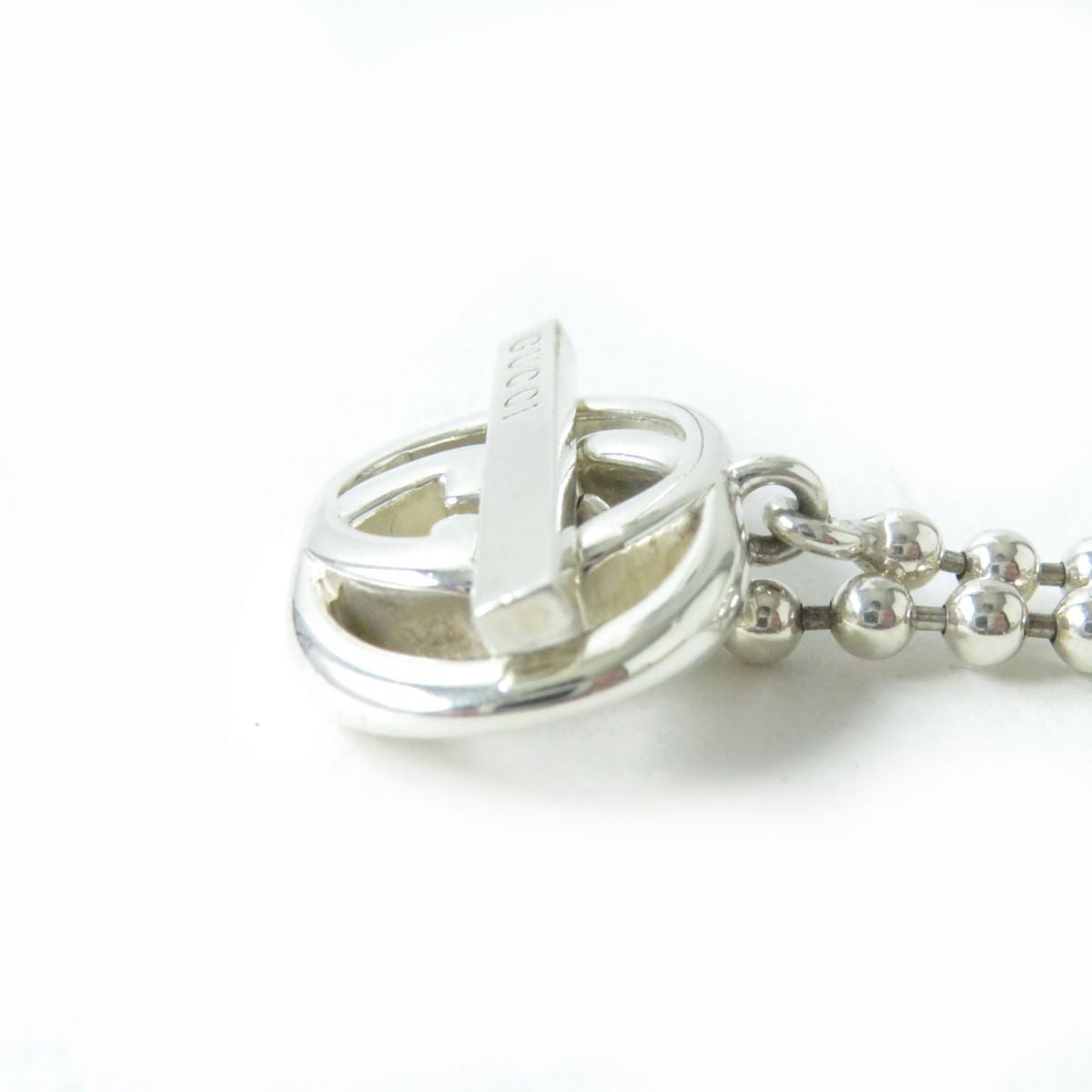 GUCCI Necklace 216435 Main�FAG925 Silver Women Used