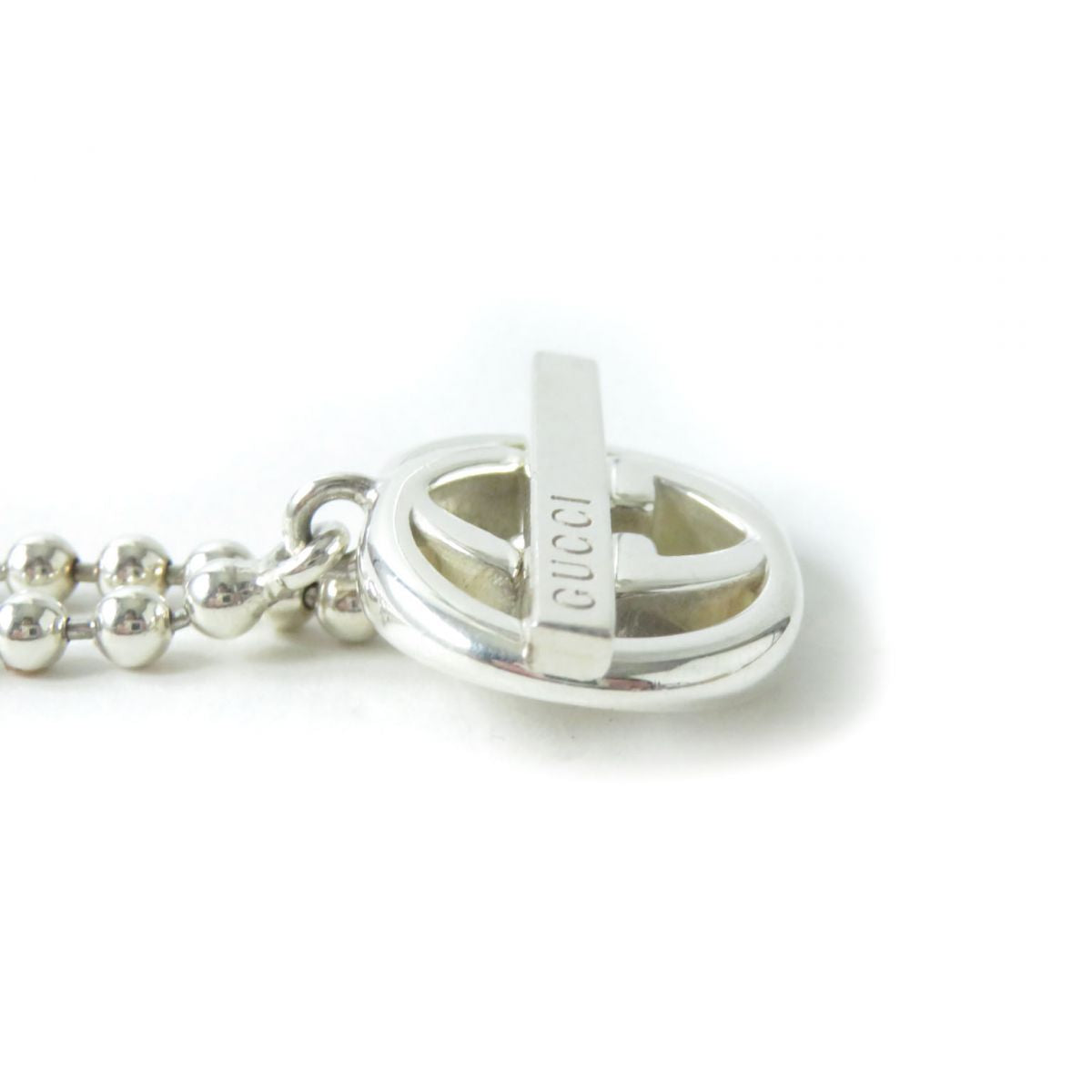 GUCCI Necklace 216435 Main�FAG925 Silver Women Used