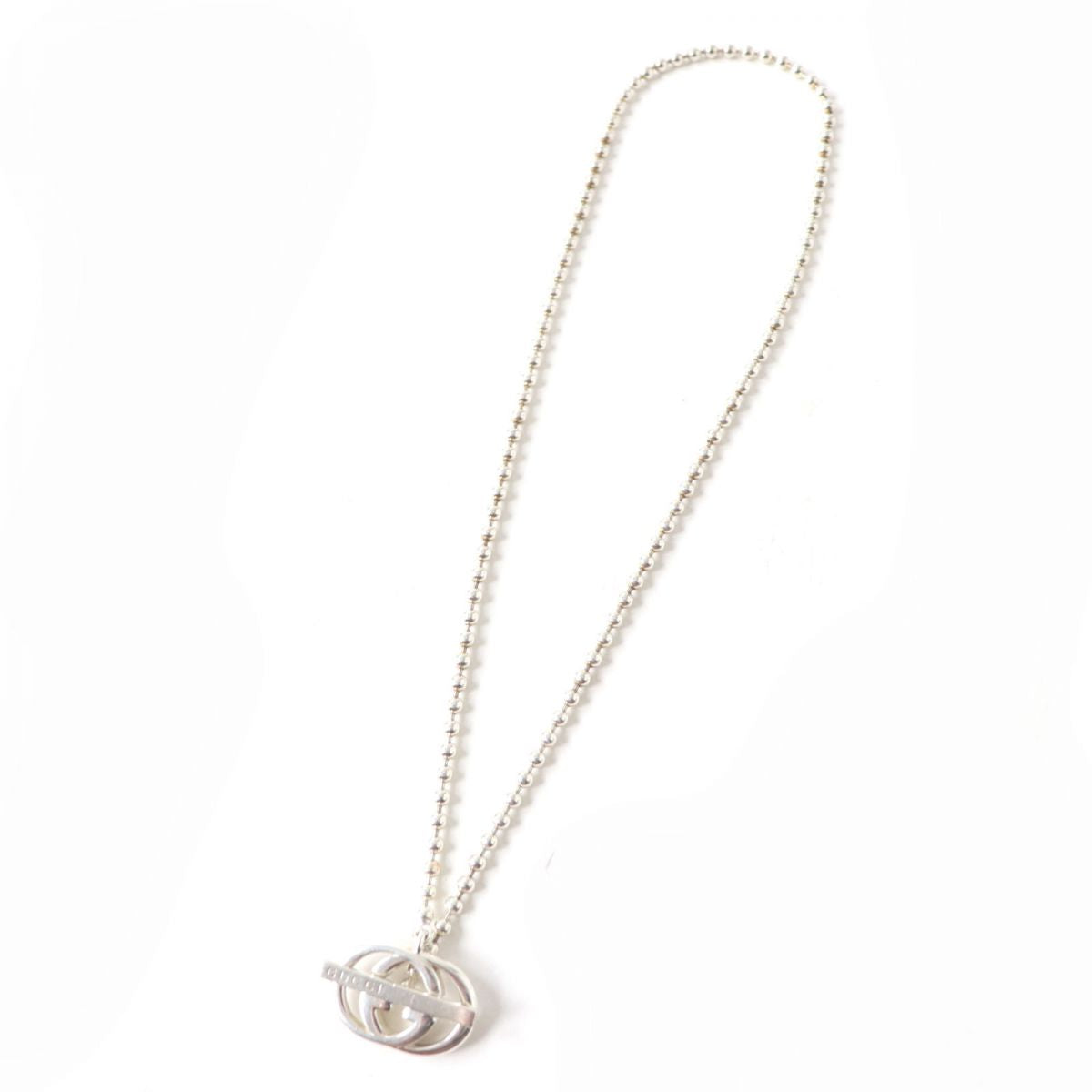 GUCCI Necklace 216435 Main�FAG925 Silver Women Used