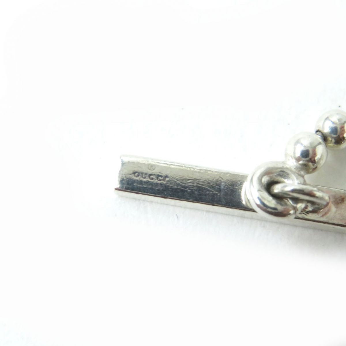 GUCCI Necklace 216435 Main�FAG925 Silver Women Used