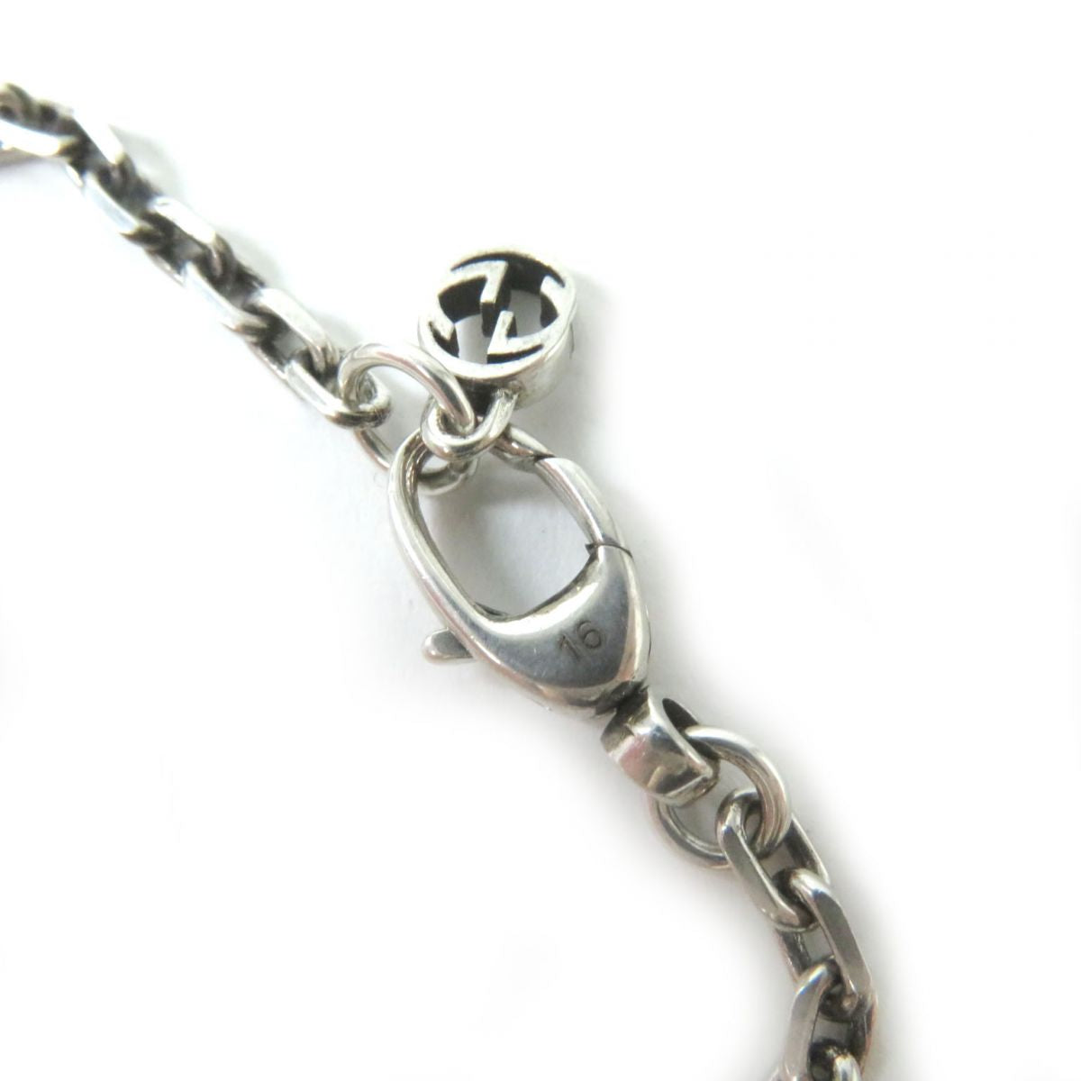 GUCCI bracelet Main�FAG925 Silver Women 16 Used