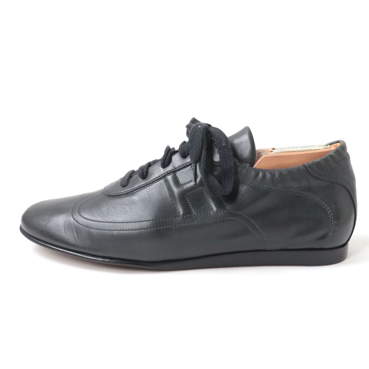 HERMES sneakers Main: Leather black Women 35.5 Used