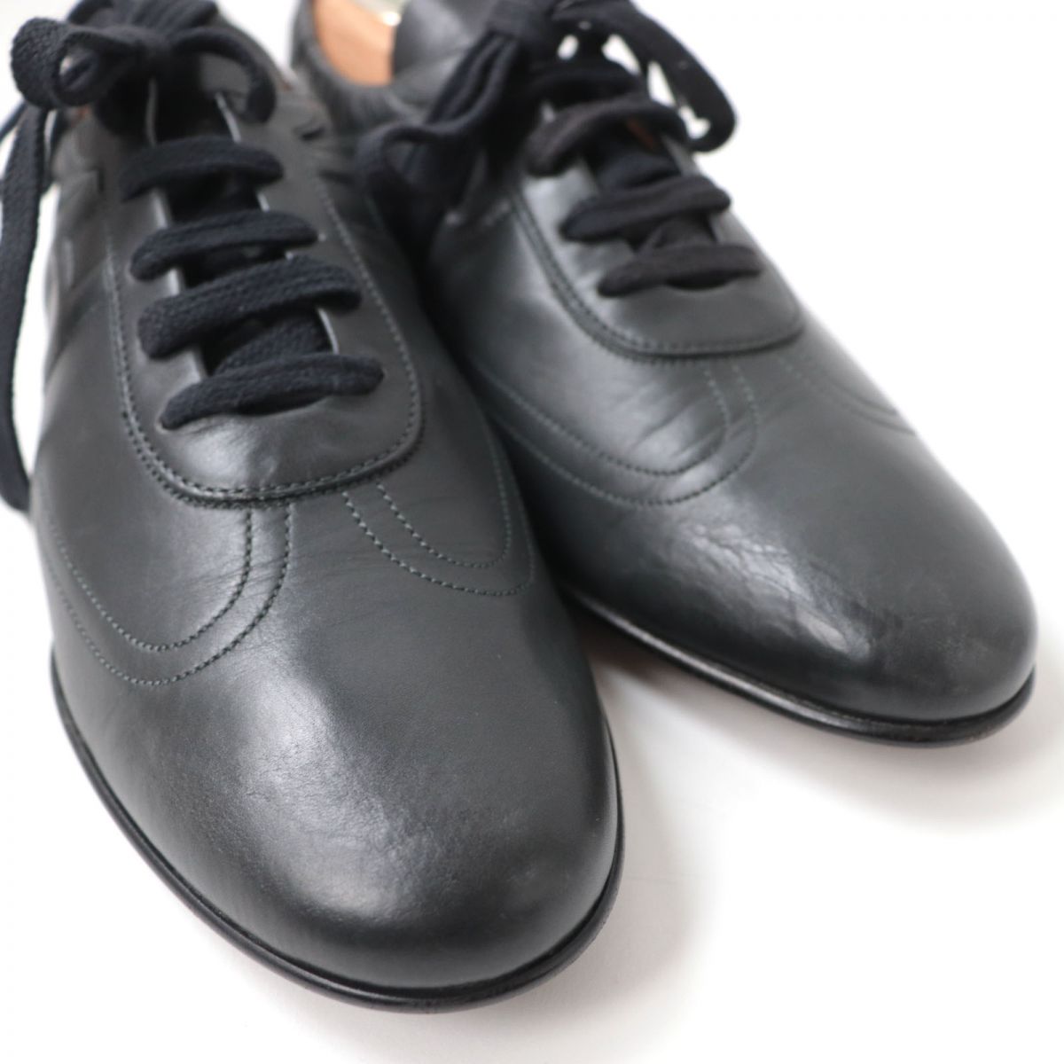 HERMES sneakers Main: Leather black Women 35.5 Used
