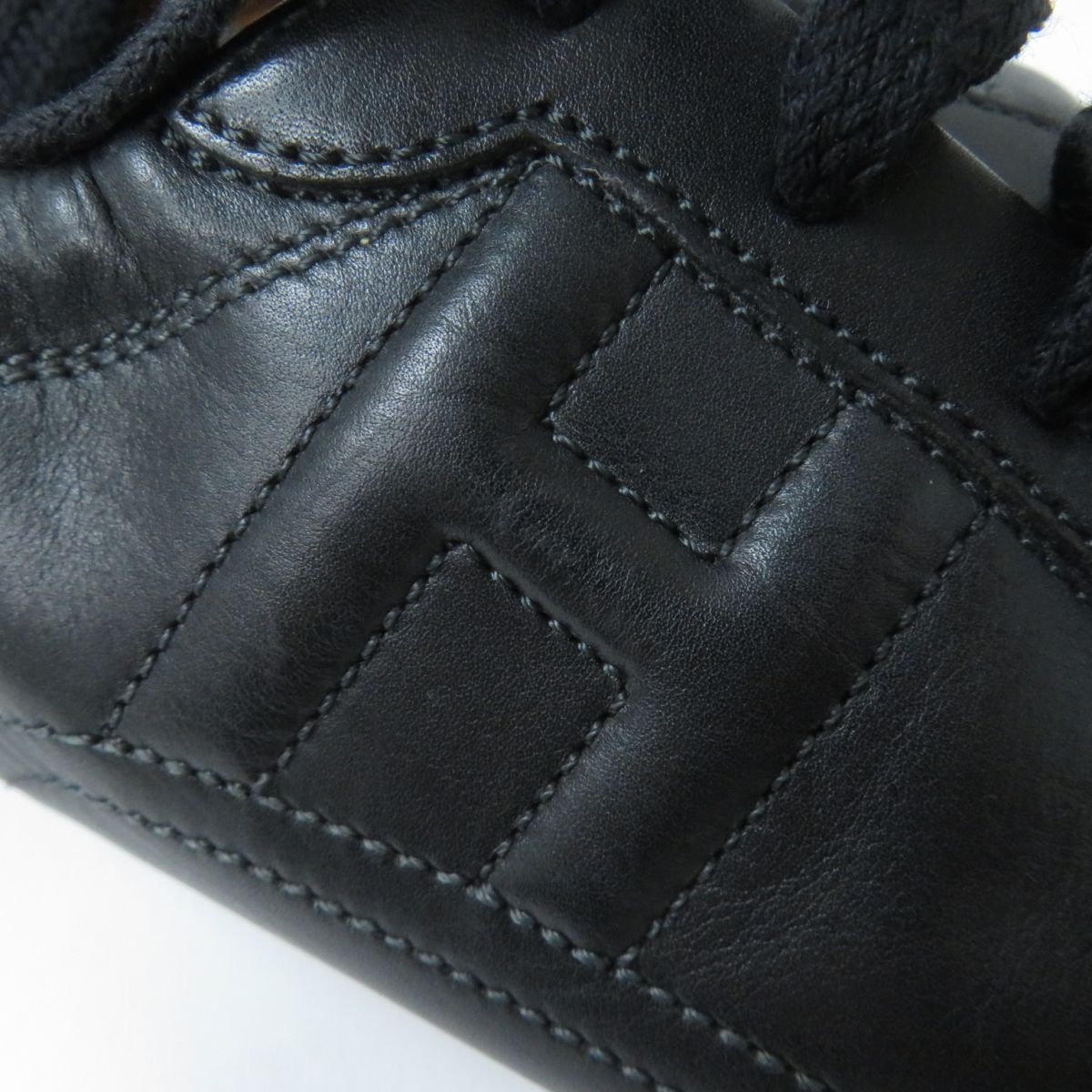 HERMES sneakers Main: Leather black Women 35.5 Used