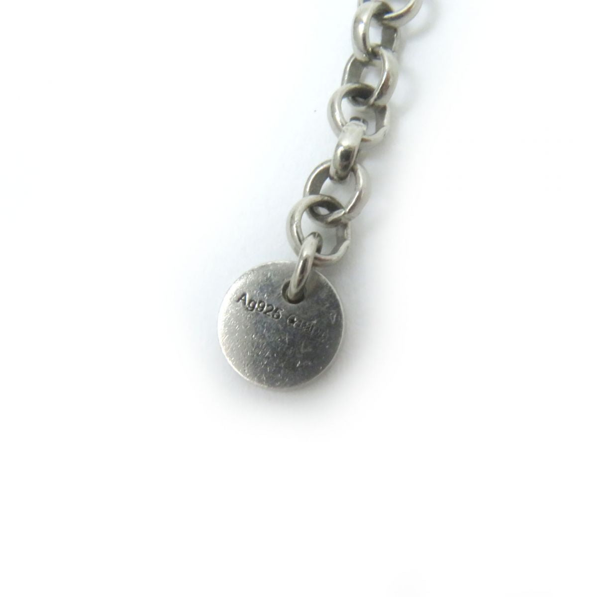 GUCCI Necklace Main�FAG925 Silver Women Used