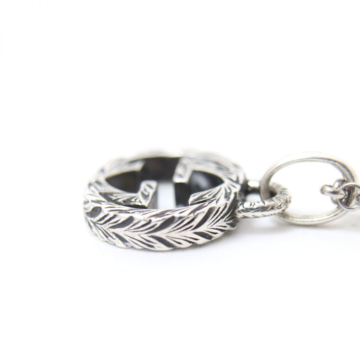 GUCCI Necklace Main�FAG925 Silver Women Used