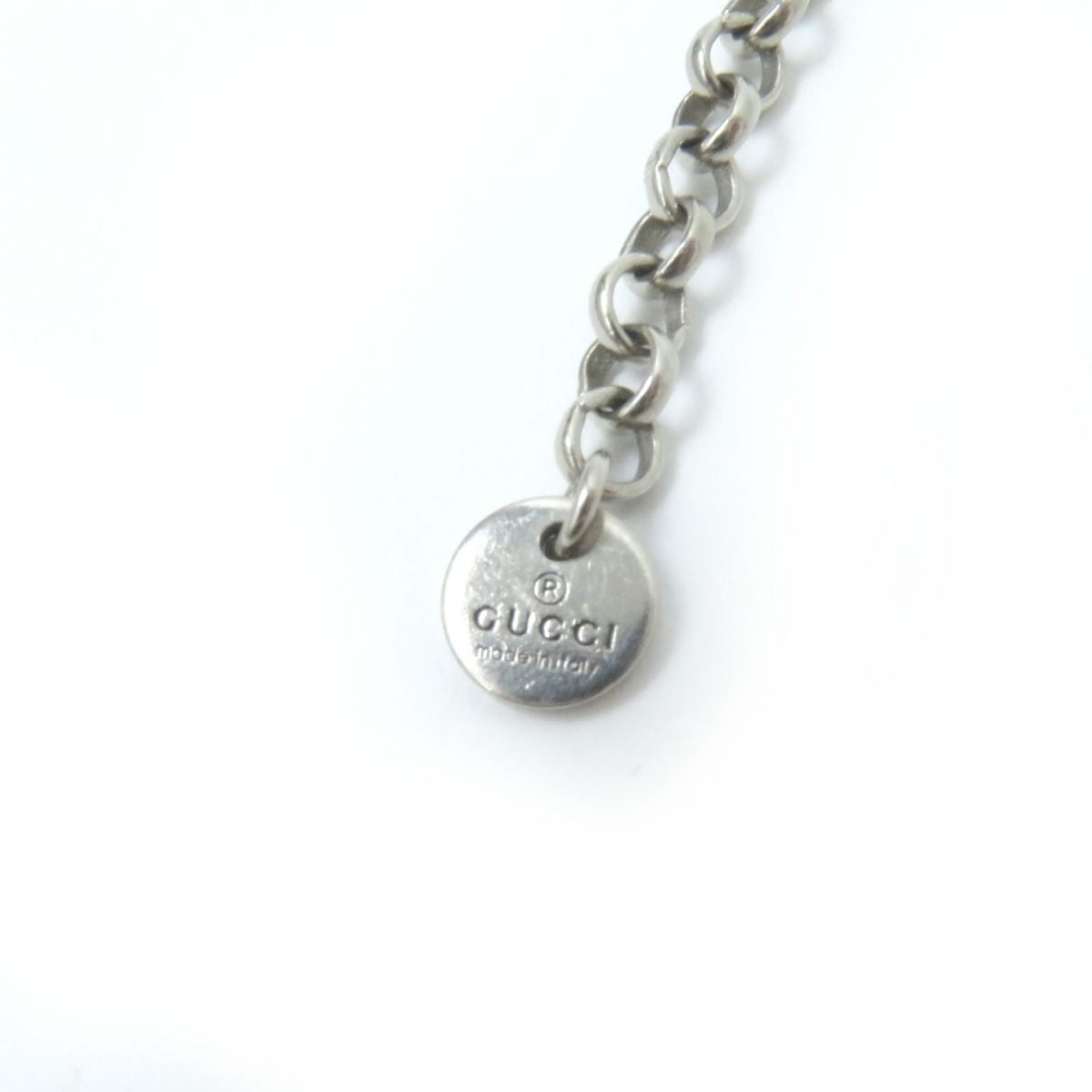 GUCCI Necklace Main�FAG925 Silver Women Used