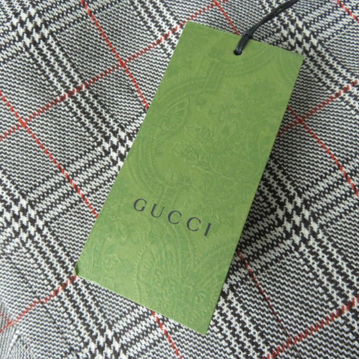 GUCCI tailored jacket 652006 Main: 100% wool, Lining: 100% rayon Gray type Women 40 Used