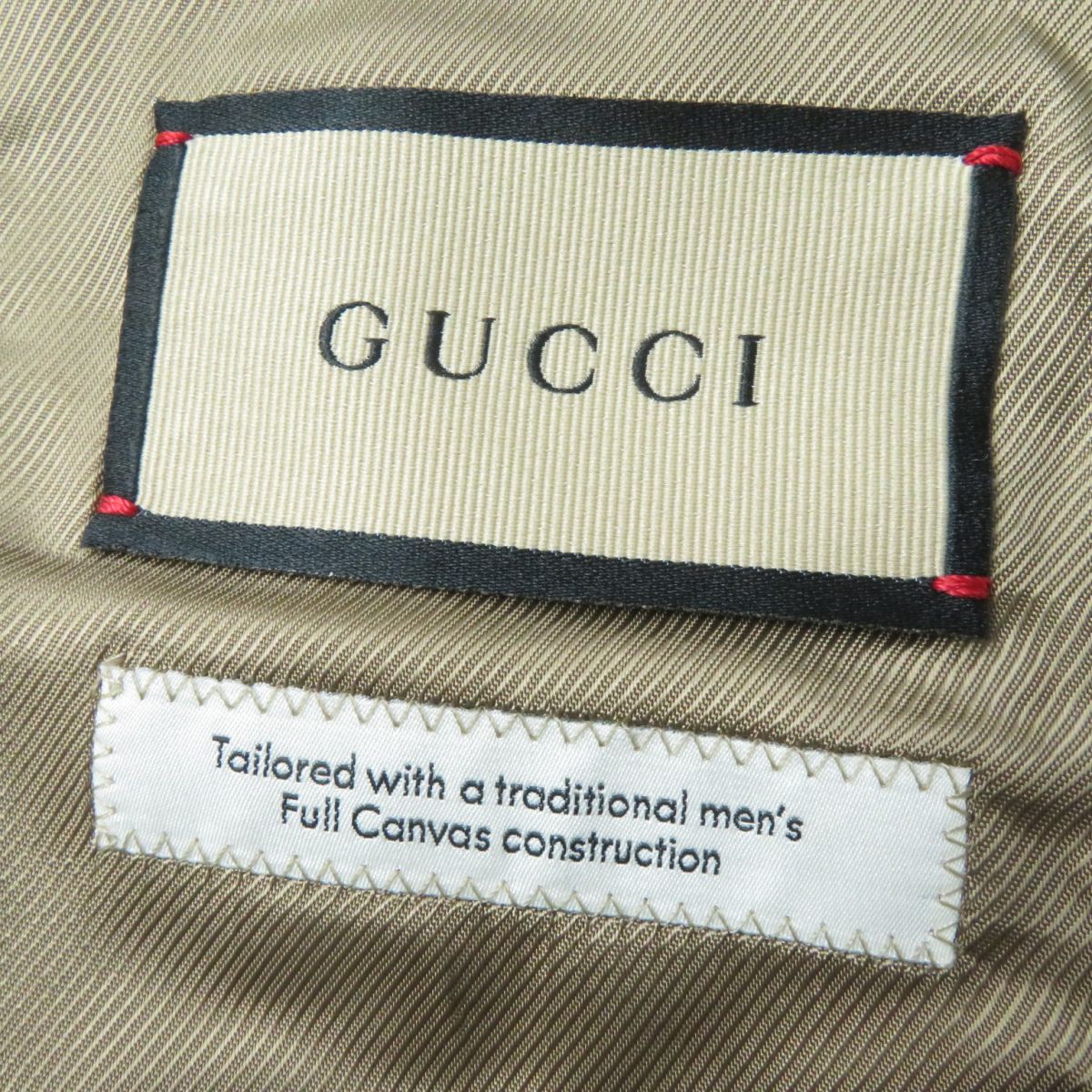 GUCCI tailored jacket 652006 Main: 100% wool, Lining: 100% rayon Gray type Women 40 Used