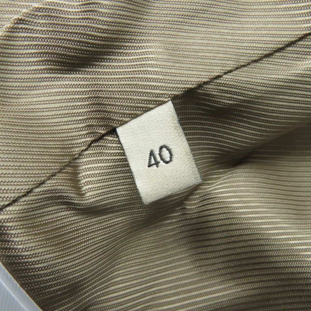 GUCCI tailored jacket 652006 Main: 100% wool, Lining: 100% rayon Gray type Women 40 Used