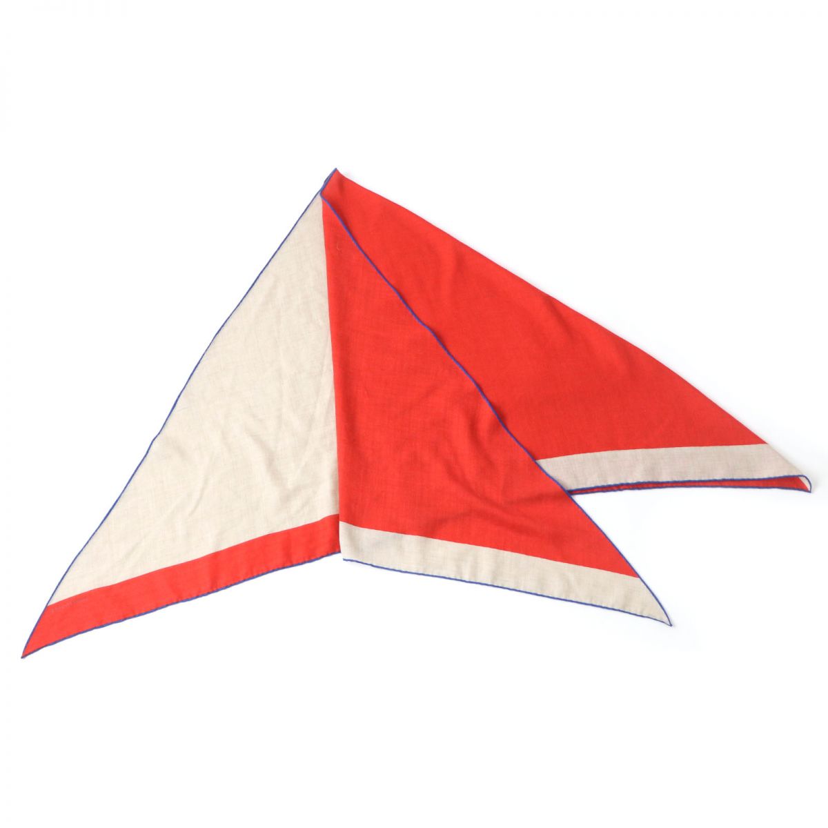 HERMES scarf cashmere multicolor